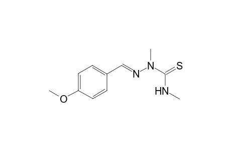 N1-(4-Methoxybenzylidene)-N2,N3-dimethylthiosemicarbazone