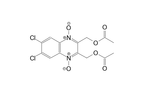{3-[(acetyloxy)methyl]-6,7-dichloro-1,4-dioxido-2-quinoxalinyl}methyl acetate