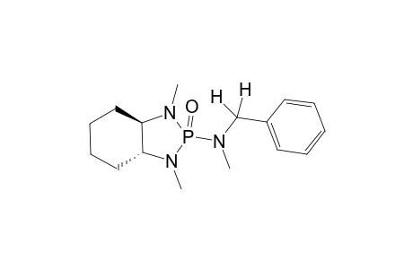 2(P)-[N-Methyl-N-benzylamino]-1,3-dimethyl-1,3-diaza-2-phosphabicyclo[4.3.0(5,9)]nonan - P-oxide