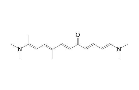 (1E,3E,6E,8E,10E)-1,11-Bis-dimethylamino-8-methyl-dodeca-1,3,6,8,10-pentaen-5-one