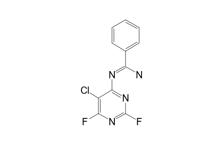 N-(5-CHLORO-2,6-DIFLUOROPYRIMIDIN-4-YL)-BENZAMIDINE