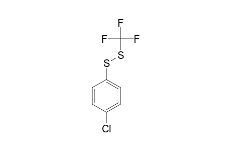 4-CHLOROPHENYL-TRIFLUOROMETHYL-DISULFIDE