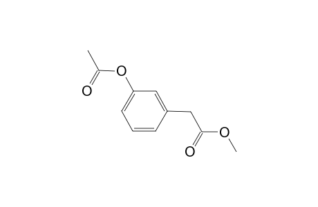 Benzeneacetic acid, 3-(acetyloxy)-, methyl ester