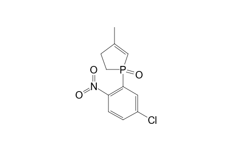 1-(5'-CHLORO-2'-NITROPHENYL)-3-METHYL-2-PHOSPHOLENE-1-OXIDE
