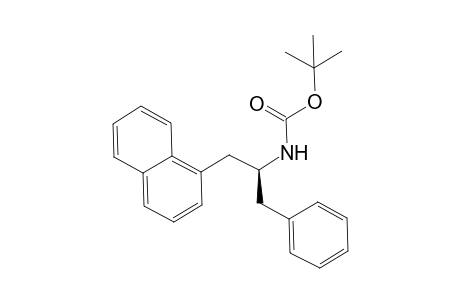 N-[(1S)-1-benzyl-2-(1-naphthyl)ethyl]carbamic acid tert-butyl ester