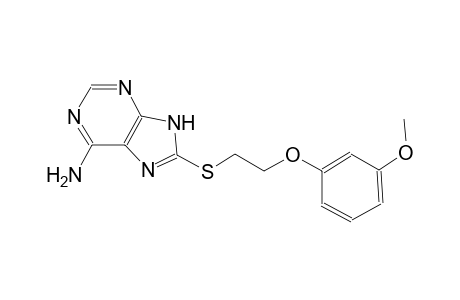 8-{[2-(3-methoxyphenoxy)ethyl]sulfanyl}-9H-purin-6-amine