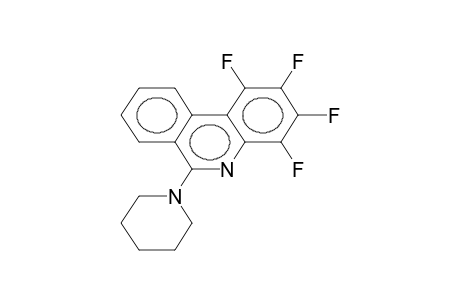 1,2,3,4-TETRAFLUORO-6-PIPERIDINOPHENANTHRIDINE