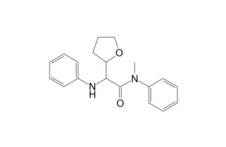 N-Methyl-N-phenyl-2-(phenylamino)-2-(tetrahydrofuran-2-yl)acetamide
