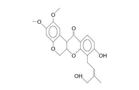 (6AS, 12aS)-5'-hydroxy-rot-2'-enonic acid
