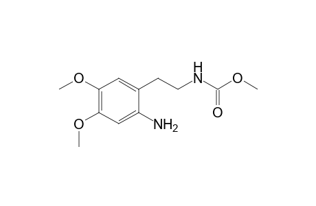 Carbamic acid, [2-(2-amino-4,5-dimethoxyphenyl)ethyl]-, methyl ester