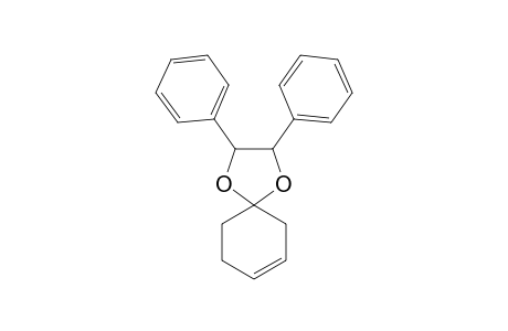 4',5'-Diphenylspiro[cyclohexene-1,2'-1',3'-dioxacyclopentane]