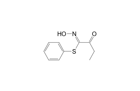 (1Z)-N-hydroxy-2-keto-thiobutyrimidic acid phenyl ester