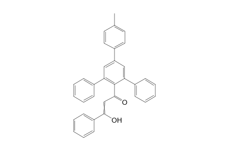 1-[2,6-diphenyl-4-(p-tolyl)phenyl]-3-hydroxy-3-phenyl-prop-2-en-1-one