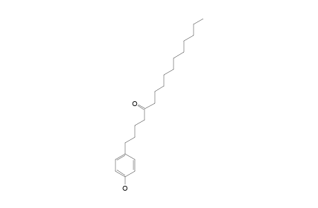 1-(4'-Hydroxyphenyl)hexadecan-5-one