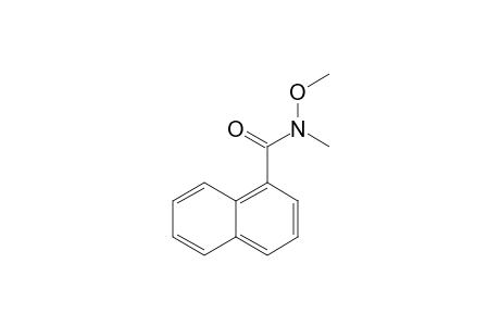 N-Methoxy-N-methyl-1-naphthamide