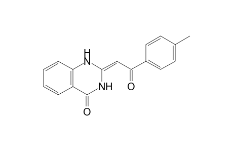 2-[(4'-Methylbenzoyl)methylene]-1,2-dihydro-4(3H)-quinazolinone