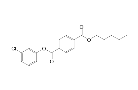 Terephthalic acid, 3-chlorophenyl pentyl ester