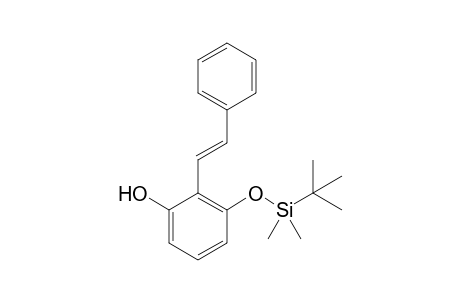 (E)-6-tert-Butyldimethylsilyloxy-2-hydroxystilbene
