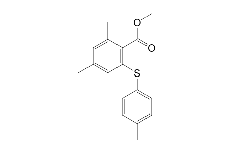 2,4-Dimethyl-6-(4-tolylsulfanyl)benzoic acid methyl ester