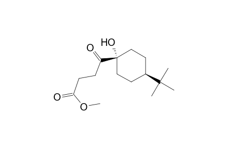 Cyclohexanebutanoic acid, 4-(1,1-dimethylethyl)-1-hydroxy-.gamma.-oxo-, methyl ester, cis-
