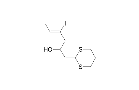2-(2-Hydroxy-4-iodohex-4-en-1-yl)-1,3-dithialane