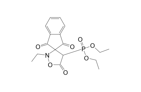 Diethyl {2'-ethyl-1,3,5'-trioxo-1H,3H,5'H-spiro[indane-2,3'-4'H-isooxazol-4'-yl]}-phosphonate