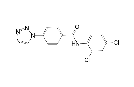 N-(2,4-dichlorophenyl)-4-(1H-tetraazol-1-yl)benzamide