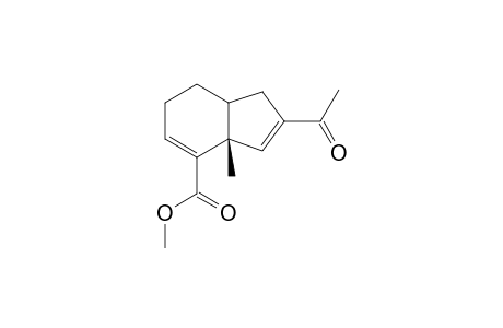 Methyl 2-Acetyl-3a.beta.-methyl-3a,6,7,7a.beta.-tetrahydro-1H-inden-4-carboxylate