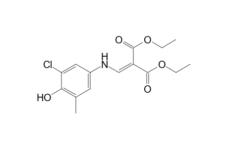 [(5-chloro-4-hydroxy-m-toluidino)methylene]malonic acid, diethyl ester