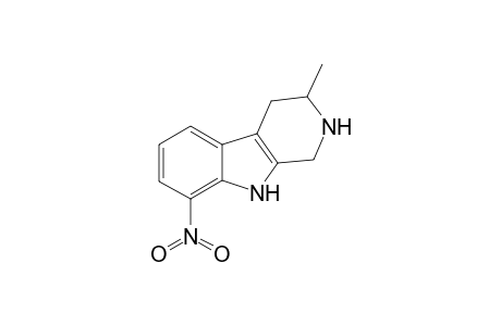 8-Nitro-3-methyl-1,2,3,4-tetrahydrocarboline