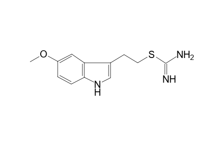 2-(5-Methoxy-1H-indol-3-yl)ethyl carbamimidothioate