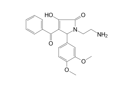 1-(2-Amino-ethyl)-4-benzoyl-5-(3,4-dimethoxy-phenyl)-3-hydroxy-1,5-dihydro-pyrrol-2-one