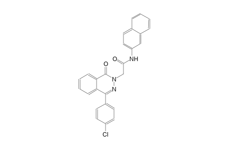 2-(4-(4-chlorophenyl)-1-oxo-2(1H)-phthalazinyl)-N-(2-naphthyl)acetamide