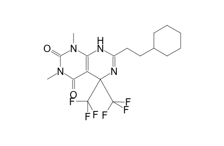 7-(2-cyclohexylethyl)-1,3-dimethyl-5,5-bis(trifluoromethyl)-5,8-dihydropyrimido[4,5-d]pyrimidine-2,4(1H,3H)-dione