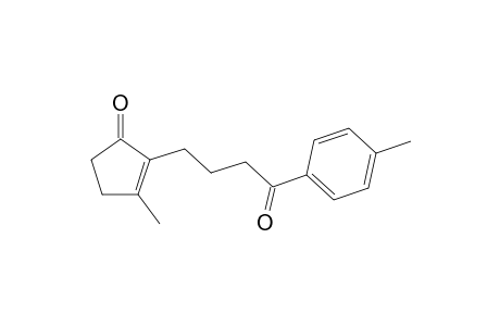 3-Methyl-2-[4'-(4"-methylphenyl0-4'-oxobutyl]cyclopent-2-en-1-one