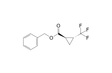 Trans-benzyl 2-(trifluoromethyl)cyclopropane-1-carboxylate