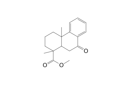 9(10H)-Phenanthrenone, 1,2,3,4,4a,10a-hexahydro-1-methoxycarbonyl-1,4a-dimethyl-
