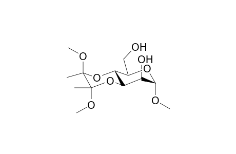 (2'S,3'S)-Methyl 3,4-O-(2',3'-dimethoxybutane-2',3'-diyl)-.alpha.,D-mannopyranoside