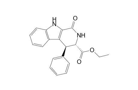 Ethyl (trans)-1-oxo-1,2,3,4-tetrahydro-4-phenyl-.beta.-carboline-3-carboxylate