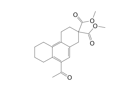 Dimethyl 3,4,5,6,7,8-hexhydro-8a-acetylphenanthrene-2,2(1H)-dicarboxylate