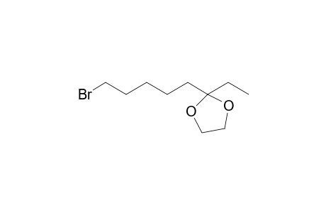 2-(5-Bromopentyl)-2-ethyl[1,3]dioxlane