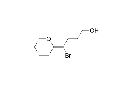(4E)-4-bromanyl-4-(oxan-2-ylidene)butan-1-ol