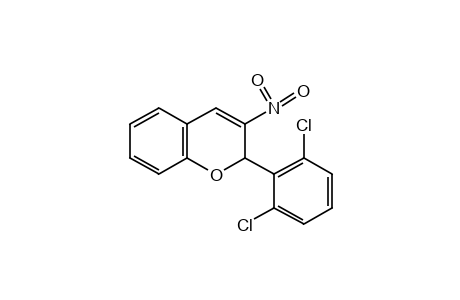 2-(2,6-dichlorophenyl)-3-nitro-2H-1-benzopyran