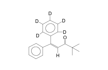 (Z)-TERT-BUTYL(2-PENTADEUTERIOPHENYL-2-PHENYLVINYL)KETONE