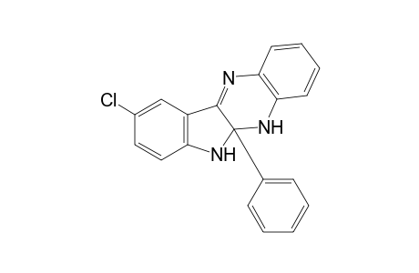 9-chloro-5a,6-dihydro-5a-phenyl-5H-indolo[2,3-b]quinoxaline
