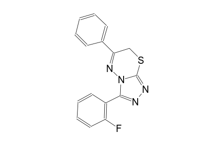 3-(2-fluorophenyl)-6-phenyl-7H-[1,2,4]triazolo[3,4-b][1,3,4]thiadiazine