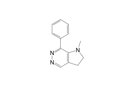 2,3-DIHYDRO-1-METHYL-7-PHENYL-PYRROLO-[2.3-D]-PYRIDAZINE