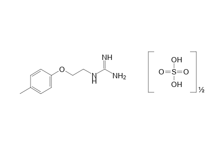 [2-(p-tolyloxy)ethyl]guanidine, hemisulfate