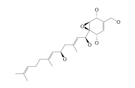 ARTHROBOTRISIN_A;(1-R',2-S',5-R',6-S')-1-((1-S',2-E',5-R',6-E')-1,5-DIHYDROXY-3,7,11-TRIMETHYLDODECA