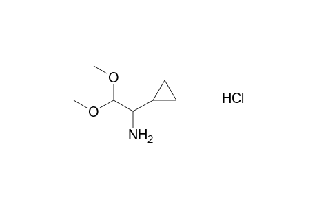 1-Cyclopropyl-2,2-dimethoxyethylamine Hydrochloride